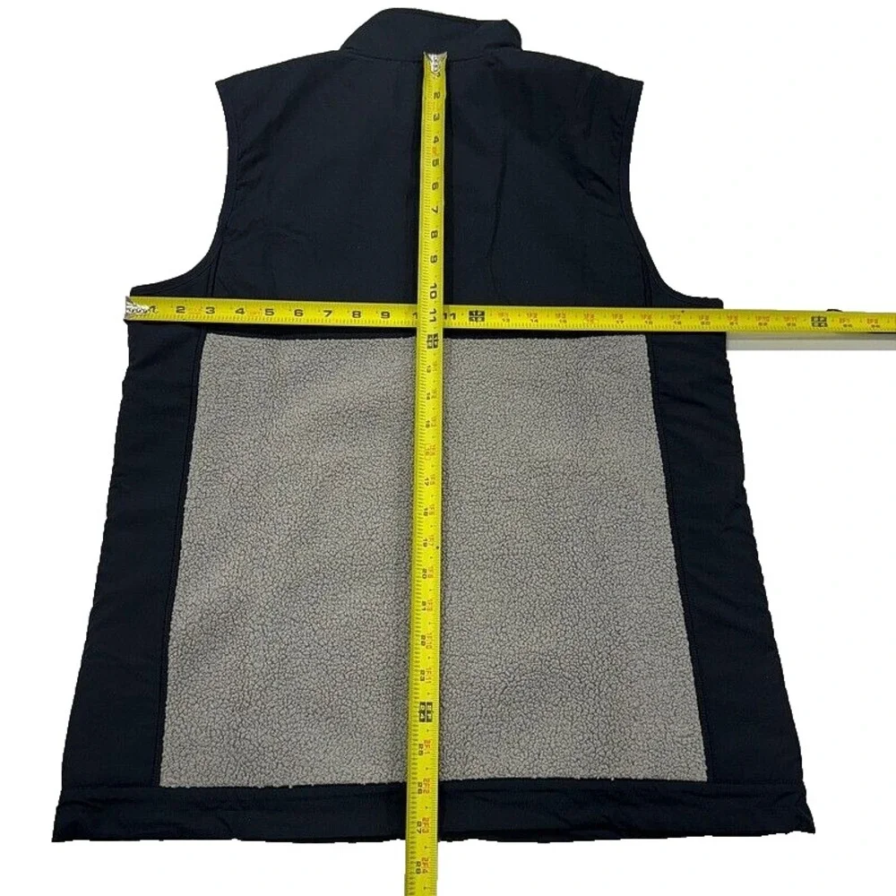 NWT UA Mission Vest Fleece Zip Jacket M Under Armour Black Golf Mens‎ $100